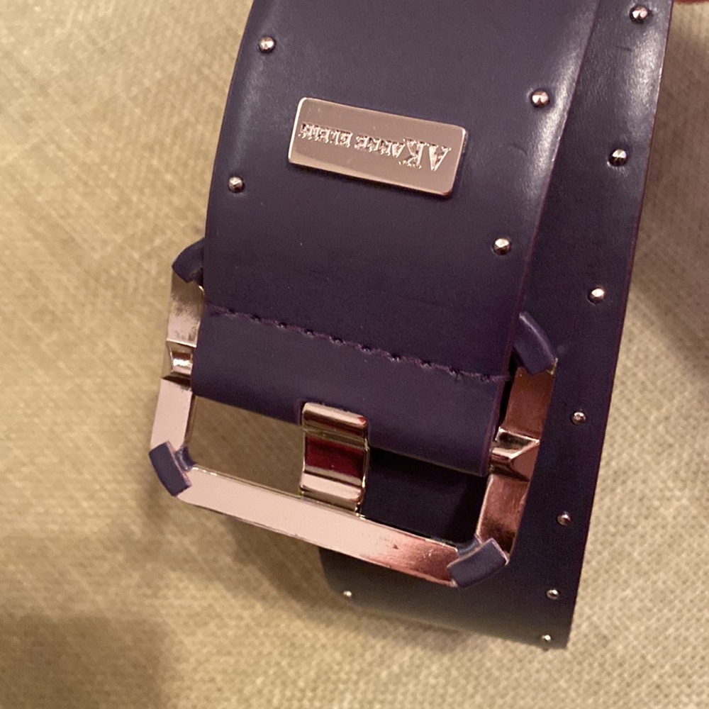Anne Klein leather belt - Picture 11 of 17